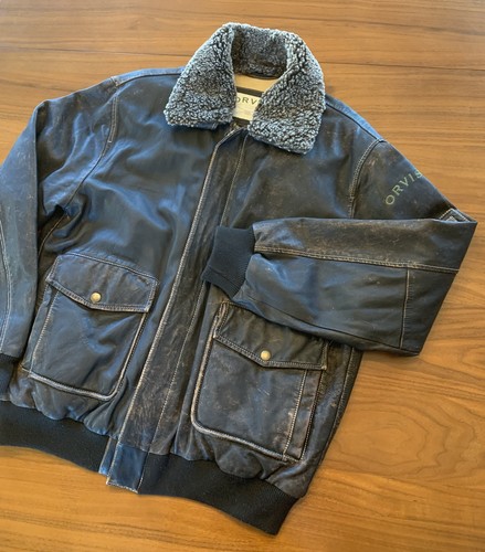 Vintage orvis leather jacket - vintage,